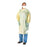 MarketLab Fluid-Resistant Isolation Gown - ISOLATION GOWN, LIGHTWEIGHT, MULTI-PLY - ML8183