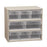 MarketLab Pre-Configured Drawer Bin Sets - CABINET, EASY ACCESS, FOR DRAWER BINS, 17"D - 8356-CL