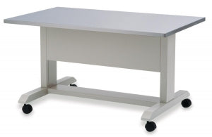 MarketLab 36 Inch Wide Mobile Instrument Table - Laminate Top Table, 72" x 36" x 26.5" - 9029