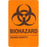 MarketLab Biohazard Warning Label - Biohazard Identity Label, Red, 1-3/4" x 2-3/4" - ML6463