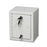 Single Door / Double Lock Narcotics Cabinet Baked Enamel - 8.75"W x 6"D x 7.25"H