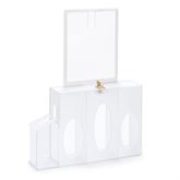 Deluxe Mini Isolation Station Portrait Deluxe Mini Isolation Station - 17.8"W x 4.75"D x 23.1"H