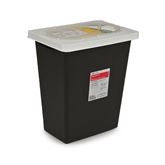 RCRA Hazardous Waste Container with Slide Lid 8gal - 15.5"W x 11"D x 17.75"H