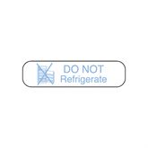 Pharmacy Communication Labels Do Not Refrigerate" - White - 1.5"W x 0.375"H