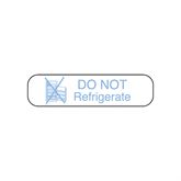 Pharmacy Communication Labels Do Not Refrigerate" - White - 1.5"W x 0.375"H