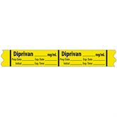 Induction Agent Medication Label Tape DIPRIVAN__mg/mL