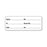 Checked/Inspection Labels Assembly and Inspection Equip and No. - White - 3"W x 1.62"H