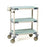MetroMax i Antibacterial Utility Cart 3- Shelf 39.25"H 24"W x 36"D