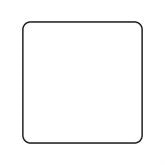 Transparent Label Protectors 2.75"W x 2.75"H