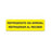 Refrigeration Communication Labels Bilingual Refrigerate On Arrival - FL Yellow - 3"W x 0.88"H