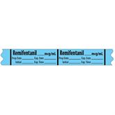 Narcotics Medication Label Tape REMIFENTANIL__mg/mL