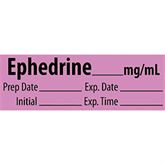 Vasopressor Labels EPHEDRINE__mg/mL
