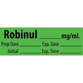 Anticholinergic Agent Labels ROBINUL__mg/mL