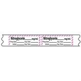 Hypotensive Agent Medication Label Tape NITROGLYCERIN__mg/mL