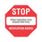 Medication Added Labels STOP Medication Already Added - 1.5"W x 1.5"H