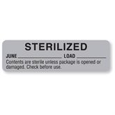 Sterilized Labels June - Gray