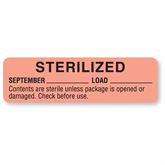 Sterilized Labels September - Pink