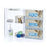 Side-Loading Acrylic Glove Dispenser Triple with Shelves - 22"W x 4.5"D x 16"H