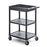 Utility Cart 1 Tub, 2 Shelves - 24â€³W x 18â€³D x 37.5â€³H