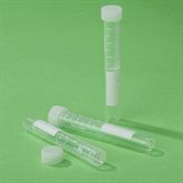 Threaded False Bottom Tubes 13mm x 92mm - Round Bottom - With Cap - Graduation Marks