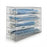 Foley Catheter Organizer 8-place Foley Catheter Organizer - 7.5"W x 21.5"D x 17.3"H