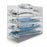 Foley Catheter Organizer 6-Place Deluxe Foley Catheter Organizer - 9.2"W x 21.5"D x 19.1"H