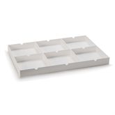 Square Tube Rack Organizer 6-Place