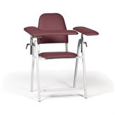 Tall Height Blood Draw Chair Standard Width - 35"W x 30"D x 42"H