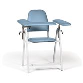 Tall Height Blood Draw Chair Standard Width - 35"W x 30"D x 42"H