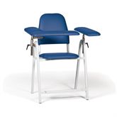 Tall Height Blood Draw Chair Standard Width - 35"W x 30"D x 42"H