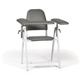 Tall Height Blood Draw Chair Standard Width - 35"W x 30"D x 42"H