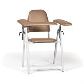 Tall Height Blood Draw Chair Standard Width - 35"W x 30"D x 42"H
