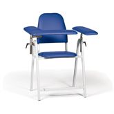 Tall Height Blood Draw Chair Standard Width - 35"W x 30"D x 42"H