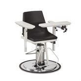 Hydraulic Draw Chair with ClintonClean Armrests Without Side Drawer - 29"W x 17"D