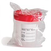 Quarter Turn Specimen Container 120mL - Sterile