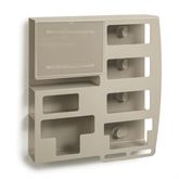 Antimicrobial Isolation Station All-Inclusive Antimicrobial Isolation Station - 22.125"W x 4.25"D x 22"H