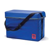 Courier Tote Courier Tote with Zipper and Divider, EPS Foam Insert - 18"W x 9"D x13"H