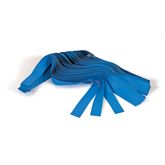 Textured Tourniquets 1" x 18 Easy Stretch - Bulk Bag 4-Pack - Blue