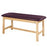 Flat Top Wooden Treatment Exam Table H-Brace Wooden Flat Top Treatment Exam Table with H-Brace - 72"L x 27"W x 31"H