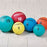 Textured Bright Colored Medicine Balls Set of 6 Textured Bright Colored Medicine Balls