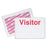 SecurAlert Visitor Badges 2" x 3 Expired" after 24 Hours