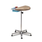 Half Round Stationary Padded Phlebotomy Stand Half Round Stationary Padded Phlebotomy Stand with CAL133 Vinyl