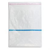 Security Bags for Trays 19.25"x22" - Clear with Blue Strip