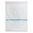 Security Bags for Trays 19.25"x22" - Clear with Blue Strip
