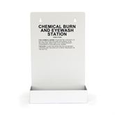 Chemical Burn and Eyewash Station Empty - 9.25"W x 3.5"D x 18.25"H
