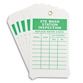 Eyewash Station Tag Economy Poly Material 5.75"H x 3"W
