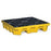 EcoPolyBlend Spill Control Pallet 49"W x 49"D x 10.25"H - Yellow