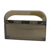 Plastic Toilet Seat Cover Dispensers Toliet Seat Cover Dispenser, Plastic, Round Corners, Smoke