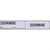 IV Tubing Medication Label Dopamine