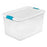 Clear Latching Box 23.75"L x 16"W x 13.5"H - 64qt/61l